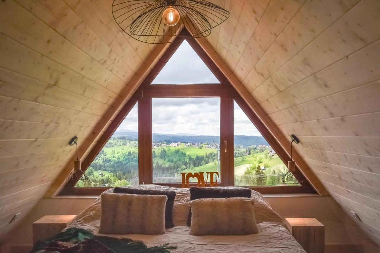 Domki Widokowelove Z Widokiem Na Panorame Tatr - Mountain View Gliczarów Kültér fotó