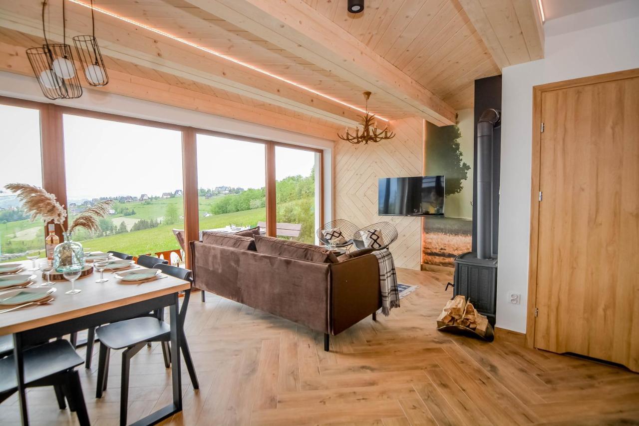Domki Widokowelove Z Widokiem Na Panorame Tatr - Mountain View Gliczarów Kültér fotó