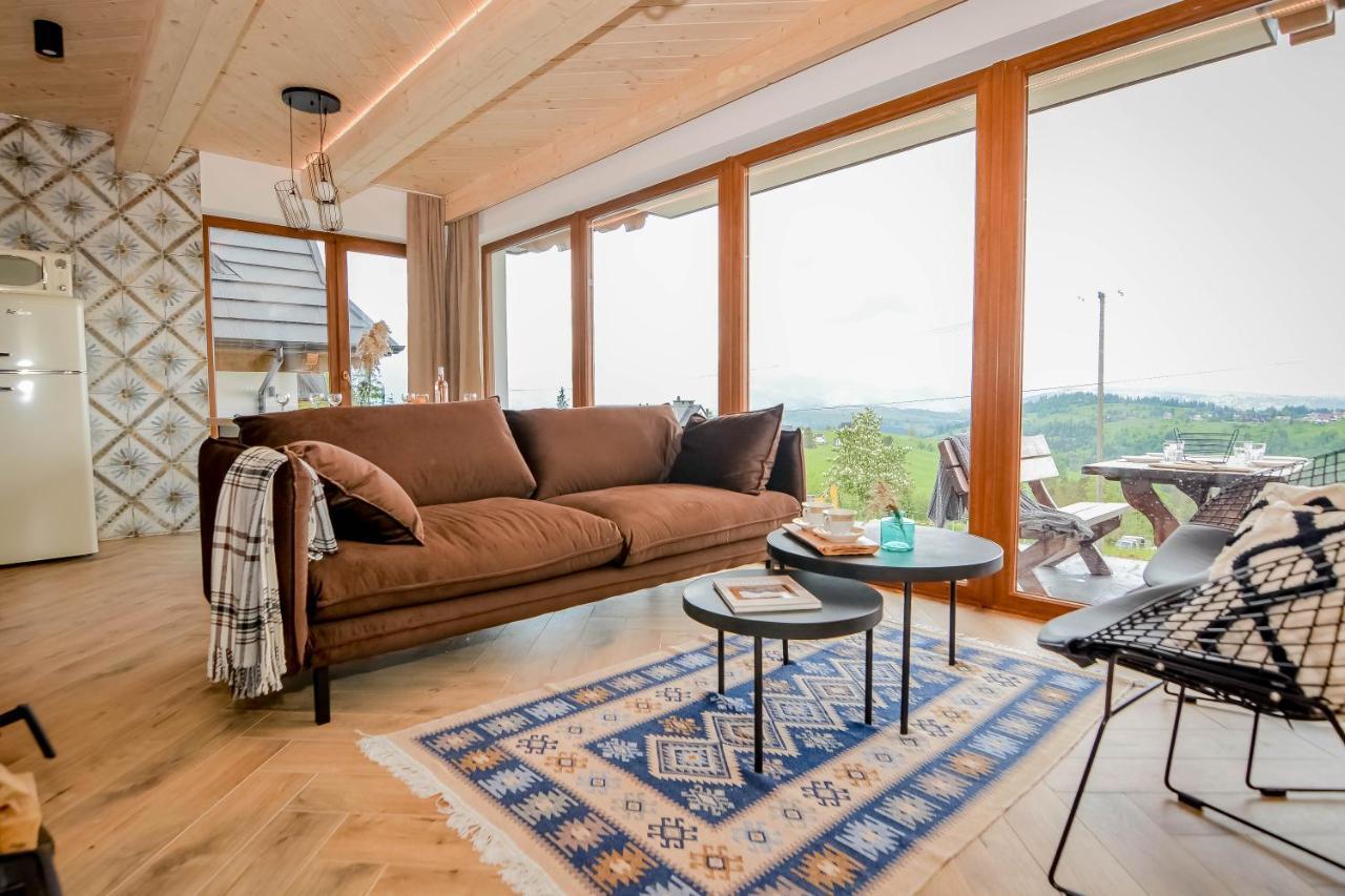 Domki Widokowelove Z Widokiem Na Panorame Tatr - Mountain View Gliczarów Kültér fotó