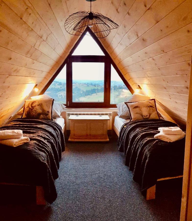 Domki Widokowelove Z Widokiem Na Panorame Tatr - Mountain View Gliczarów Kültér fotó